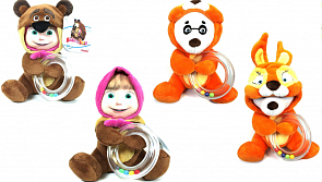 Погремушка маскарад «Маша и Медведь», 2 вида (Simba, 9301490)